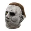 Top Grade 100% Latex Scary Michael Myers Mask Style Halloween Horror Mask Latex Fancy Party Horror Movie Party Cosplay Gratis frakt