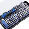 Freeshipping 80 in 1 Precisie Schroevendraaier Set met Magnetische Schroevendraaier Kit 56 Bits Reparatie Tools Kit voor iPhone 7 Laptop PC Telefoon Hand