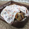 Pet Blanket Kennels Cute Paw Foot Print Dog Blankets Soft Flannel Sleeping Mats Puppy Cat Warm Bed Cover Sleep Pad YFA2025