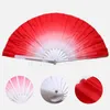 горячая 20 шт. новое поступление китайский танец вентилятор шелк Weil 5 цветов доступны для Белый вентилятор кости свадьба PartywareT2I5658