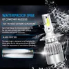 C6 H1 H3 Led Headlight Bulbs H7 LED Car Lights H4 880 H11 HB3 9005 HB4 9006 H13 6000K 72W 12V 7200LM Auto Headlamps