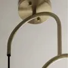 Moderne koperen hanglampen armaturen wit glazen lampenkap opknoping lamp keuken eetkamer decor home verlichting glans E27