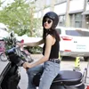 Японский низкопрофильный мотоциклетный шлем 500TX Cafe Racer, шлем из стекловолокна, легкий вес Vintage66215674454587