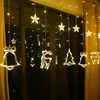 Choinki Decor Elk Bell String Light Led Party Ornament do domu Wiszące Garland Xmas Prezent 3.5 * 1m