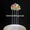 NOUVEAU Style Crystal Clear Clear Square Square Rack Cake Gâteau Affichage de mariage Affichage d'anniversaire de mariage Stand Stand Best01127