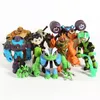 11pcsset Ben 10 Ben Tennyson Grey Matter Heatblast Humongousaur Rath Vilgax PVC Action Figures Kids Toys Gifts T2001065726231