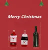 Vinho Tinto Natal Garrafa abrange os vinhos Papai Noel Bottle Capa Bag Bag partido Home Tabela decorationT2I5584 Natal Decor