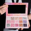 Ögonskugga Palette 15 Färg Glitter Shimmer Eyeshadow Bländande Skönhet Makeup Korea Kosmetika Ögonskugga