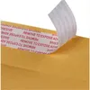 100 pcs Lotes Mailers Bubble Packded Envelopes Embalagem Bolsas Kraft Bolhas Mailing Envelope Bag 130mm 110mm Mail Sacos