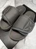 Säsong 7 säsong-6 sandaler designer tjocksolade tofflor skor scuffs tofflor og sommarstrand inomhus platt flip flops sandal nylon glider med box moccasins