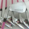 New Women 4 Stars Golf Clubs Honma S-06 Golf Irons 5-10 11 As Irons Clubs Graphite Shaft L Flex and Head Cover Free Cover