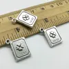 Lot 50st Lucky Book Antika Silver Charms Pendants Smycken DIY för halsband Armband Örhängen Retro Stil 17 * 14mm