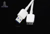 100ピース/ロット1MマイクロB USB 3.0データ同期充電ケーブルサムスンギャラクシーノート3 S5 I9600 N900 N9000 N9006 N9002 N9008ホワイト