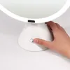 Grand miroir rond de maquillage à LED, lumière intelligente de bureau, lumière de remplissage ABS, lumières de miroir de maquillage de bureau