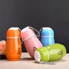 280ML Penguin Water Bottle Kids Stainless Steel Mug Cup Double Layer 4 Colors Tumblers Cute Vacuum Flask Thermos Cups GGA2130