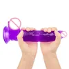 Erotik 10039039 Jelly Großer Dildo, realistischer riesiger Strapon, künstlicher Penis, weicher dicker Schwanz für Erwachsene, Sexprodukte, Sexspielzeug, fo7596064