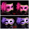 Parti Masquerade yortusu Venedik maskeleri seksi kadınlar çiçek tüy yarım yüz maskeleri eyemask Cosplay performans sahne maske