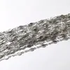 à venda 5 metros muito em aço inoxidável em massa de prata de 5mm Badminton raquete cadeia de jóias encontrar cadeias de bricolage Marcação