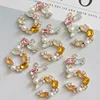 Kvinnor rhinestone kristall no5 diy smycken charms halsband armband tröja kedja hängsmycke smycken komponenter tillbehör hög kvalitet