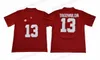 アメリカンカレッジフットボールウェアNCAAアラバマ13 Tua Tagovailoa Crimson Tide 2 Hurts 3 Ridley 9 Scarbrou McCarron College Jerseys最高品質無料配送