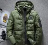 Novo inverno quente branco pato downs jaqueta menu outwear espessura neve parkas casaco masculino casual térmico à prova de vento abandonado jaqueta homens