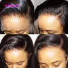 13x4 avant de lacet perruques de cheveux humains avec des cheveux de bébé brésilien Straight Virgin Remy perruques de cheveux humains pour les femmes noires Perruques de cheveux humainsBr