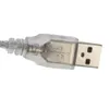 USB إلى FireWire IEEE 1394 4 دبوس ILINK محول البيانات كابل بيانات 5ft 1.5M واضح والأسود
