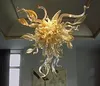 Лампы стиль цветка формы дизайн современные люстры ручной раздувкой муран стекла романтические подвески лампы
