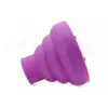 Dryer Diffuser Curly Forming Blower Hood Hairdressing Silicone Scalable Folding External Cover Hair Cares 6 Colors RRA1267 DS