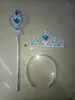 Girls Princess Tiara Crown Headband Fairy Wands Sticks Kids Children Dress Up Props Halloween Birthday Party Favors9999029