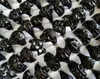 Bulk lots 50pcs Styles Mixed Black Plated Skull Skeleton Gothic Ring Whole Man Boy Punk Cool Rocker Metal Rings New Arrival Je2604746