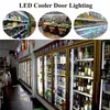 أضواء LED متجر 8FT الباردة الأبيض 6500K V شكل أنبوب T8 8 أقدام 72Watt المتكاملة الإضاءة LED مزدوج الأوجه 4 قدم مصباح أنبوب