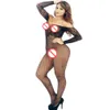 2019 Pornô Underwear Pijamas Fishnet Camisola Sexy Bodystocking Bodysocks Virilha Aberta Meias Nightwear Crotchless Bodysuit