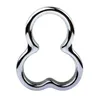 sex massagerCockrings Stainless Steel Ball Stretcher Scrotal Bondage Cocks Rings Male Penis Cage Metal Chastity Devices Sex Toys For Men