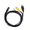 2in1 USB + A/V TV-Kabel für Fujifilm Finepix S700 S800 S4000/A S2980 S4430 Kamera