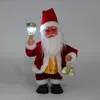 Musique de danse électrique poupée du père noël avec lampe Figurine de noël décoration alimenté par batterie ornements de noël enfant jouet cadeau 1344n