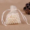 15 * 20 cm mesh sacchetti di organza sacchetto regalo di gioielli festa di nozze regalo di natale sacchetti di caramelle con coulisse sacchetti di pacchetto collana orecchino sacchetti di gioielli