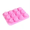 Deser Maker Ciasto Silikonowe Formy Różowy Cukierki Kremówka Dla Domu Kuchnia DIY Sweet Lover Moldes de Silicona Para Reposteria