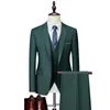 男性のためのウェディングスーツのスリムフィットメンズビジネスカジュアル新郎スーツフォーマルブルゴーニュグリーンパープルイエローレッドホワイトマンスーツ5xl 6xl