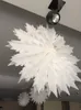 5pcs 40cm/50cm Christmas Decoration For Home Tissue Paper Snowflake Fans Party Decorations Large Cut-out Paper Fans Hanging