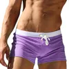 Men's Swimwear Mens Sexy Swimsuits Low Waist Designed Men Swim Boxer Trunks Shorts Swimming Surf Board Gay Pouch Size XL1