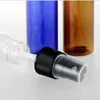 30 sztuk / partia Amber Pet Perfume Butelki Atomizer Mini Plastikowe Przezroczyste 30ml Butelka Travel Spray Butelka E Ciecz Butelka Pompa Blue