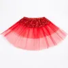 Baby Tutu Tulle Skirts Sequins Dance Pettiskirt Ballet Stage Skirts Princess Party Mini Skirt Dancewear Costume Dressup Fancy Skir1686215