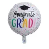 Ballons de remise de diplôme Cadeau de remise de diplôme Globos Décorations de retour à l'école Félicitations Graduation 2019 Ballon gonflable en aluminium toy268q