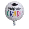 Balony dyplomowe Globos Globos Powrót do szkolnych dekoracje Gratulacje Graduation 2019 Foil Balloon Nadmuchiwana zabawka 268Q