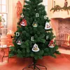 Julklockor 1 st julgran hängande klockor jingle hänge xmas party dekoration ornament xmas 09183067364135160555