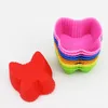 New 1Pcs Butterfly Shape Silicone Muffin Cupcake Mold Case Bakeware Maker Mold Tray Baking Cup Liner Baking Molds Promotion