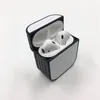 Lege zaak voor Airpods 5 Kleuren beschikbaar voor 2D Sublimatie Afdrukken met aluminium vel DIY Gepersonaliseerd ontwerp voor iPhone 7 8 x