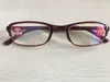 Nytt mode svartbrun TR90 antiblue fällbara läsglasögon med läderfodral fällbara läsglasögon glasögon1492951