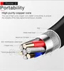 اكتب C Cable Cable Charge Line 1.2m 4ft 4ft micro cables لـ Samsung S6 S7 Edge S8 S9 S10 Note 8 9 HTC LG